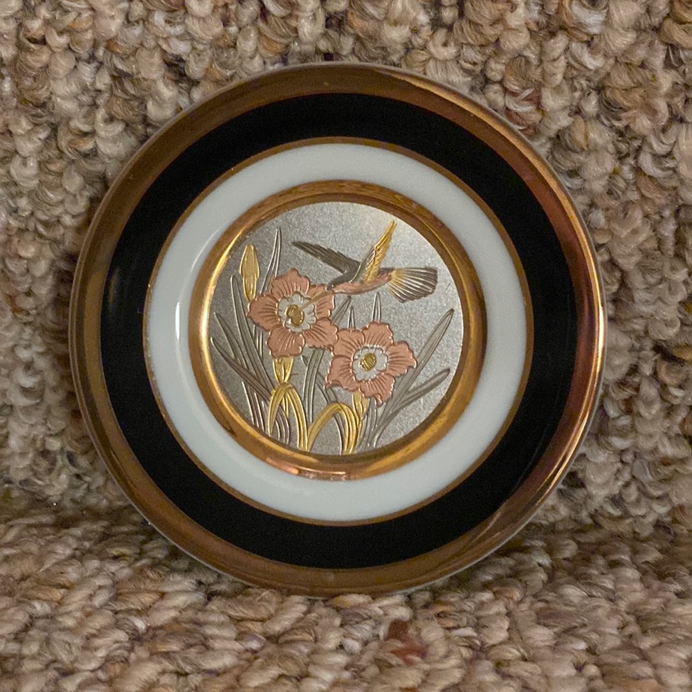 The Art of Chokin 4” Decorative Plate